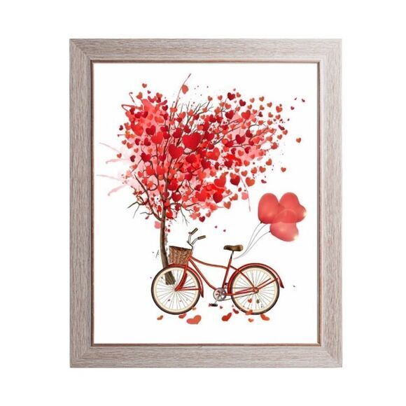 Love Tree & Bicycle ❤️ Print - Picture 1 of 3